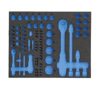 Gedore 2957256 EI-TS CT2-D19-D20 Plateau de rangement (L x l x H) 316 x 390 x 35 mm