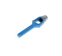 GEDORE Emporte-pièce pour matériaux tendres, Ø 24 mm, Caoutchouc, Cuir, Joints, Tissus, Rond, Longueur 170 mm, Emporte-pièce, 570024