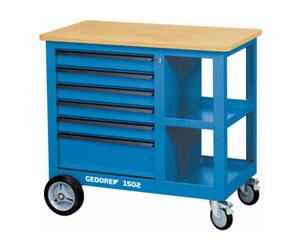 Gedore Etabli mobile Gedore, dimensions : H 875 x L 950 x P 550 mm Quantité:1