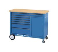 GEDORE Établi roulant 1504 XL Ext.-B1250xP550xH985mm nombre de tiroirs 7 40/6...