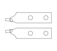 Gedore Gedore Paire de pointes de rechange droites Ø 3,5 mm Quantité:1