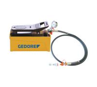 Gedore Gedore Pompe hydraulique pneumatique avec manomètre Quantité:1