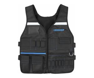 Gedore Gilet porte-outils Gedore L.480mm H.660mm 1kg Quantité:1