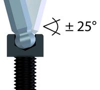 GEDORE H 42 DKEL-88 Jeu de tournevis coudés XL, 8 pièces 2-10mm