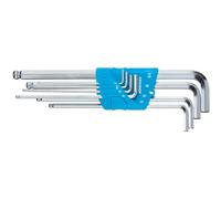 GEDORE H 42 KEL-88 Jeu de tournevis d'angle XL à tête sphérique dans support 8 pièces 2-10 mm, 1523988