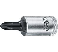 Gedore Embout de tournevis IKS 30 2 6666880 - cruciforme Phillips PH2 3/8 (10 mm)