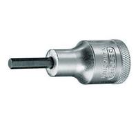 GEDORE Douille tournevis pour vis à six pans creux, Taille 8 mm, 1/2" 12,5 mm, Douille tournevis, Outil, IN 19 8