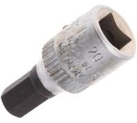 Gedore Embout de tournevis IN 20 6 6178490, 6 pans intérieurs, 6 mm, 1/4 (6,3 mm)