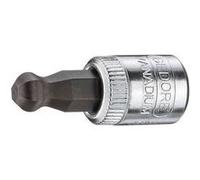 Gedore Embout de tournevis IN 20 K 5 2219417 – 6 pans intérieurs – 5 mm 1/4 (6.3 mm)