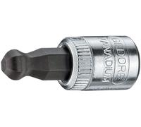 GEDORE IN 20 K 5 Jeu de tournevis 1/4" à tête sphérique 6 pans intérieurs 5 mm, 2219417