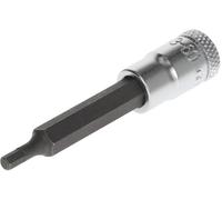 GEDORE Douille tournevis IN 20 L3-60 – longue pour vis à six pans creux 3 mm (1/4" 6,3 mm)