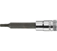 GEDORE IN 20 L 4-60 Jeu de tournevis 1/4" long 6 pans creux 4 mm, 1933264