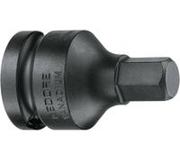 Gedore IN K 19 6225670 6 pans intérieurs Douille à choc 17 mm 17 mm 1/2 (12.5 mm)