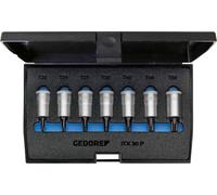 GEDORE ITX 30 PM Jeu de tournevis 3/8" 7 pièces TX intérieur T20-50, 1509926