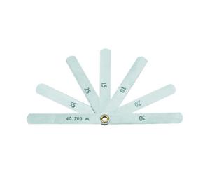 Gedore Jauge d'épaisseur de la valve de Gedore 0,1 - 0,4 mm Quantité:1