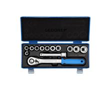Gedore Jeu de clés à douille Gedore 1/2'' 13 pcs UD 10-24 mm Quantité:1