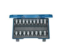 GEDORE Jeu de clés à douille ITX 19 TX-017 17 pièces 1/2 po. T20 - T60/E10 - E24