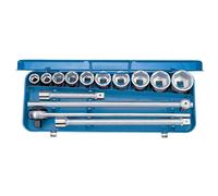 Gedore Jeu de clés à douille métrique 3/4 (20 mm) 14 pièces 6280180