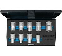 GEDORE Jeu de clés à douille TX 19 E-09 9 pièces 1/2 po. E10-E24