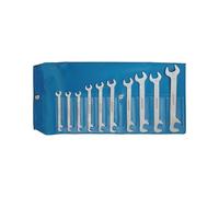 GEDORE Jeu de clés à fourches 8-0100 10 pièces SW5-13 mm CV-acier chromé peti...