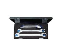 GEDORE Jeu de clés mixtes à cliquet 7R-005 5 pcs. ouverture de clés 8-19 mm d...