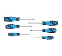 Gedore Jeu de tournevis 3C, 6 pièces PH+PZ 0-1-2 - 2160 PHZ-06