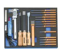 Gedore Jeu d'outils en module d'outils CT 2/4, 22 pièces - 2005 CT2-119