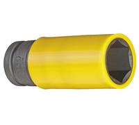 GEDORE K 19 LS 22 Embout pour visseuse 1/2" avec manchon de protection, 22 mm