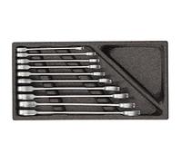 GEDORE Kit de clés à fourche et polygonale à cliquet R22150003