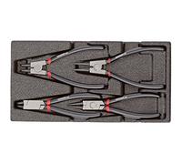 Gedore RED 3301716 Pince pour circlips Forme de la panne (détails) droite, coudée 90°