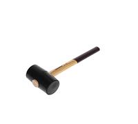 Gedore Maillet 226 E-3 – caoutchouc Ø 75 mm, manche en frêne, 2 tables plates, forgé