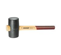 Gedore Maillet en caoutchouc 226 E-1 8825690 – 370 g, 320 mm, Ø 55 mm, manche en bois
