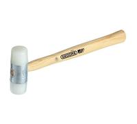 GEDORE Maillet 225 E-22 – tête nylon et cuir, manche en frêne, Ø 22 mm