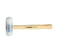 GEDORE Maillet 225 E-22 – tête nylon et cuir, manche en frêne, Ø 22 mm