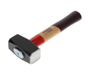 GEDORE Massette avec manche en bois, Poids de la tête 1250 g, Massette avec manche en frêne, Outil, Forgée, Rotband-Plus, 620 E-1250