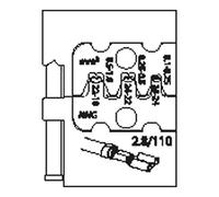 Gedore Modular Insert for Plates Female Terminals 2.8 - 8140 - 09
