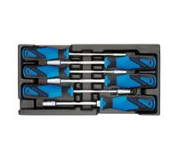 Gedore Jeu de clés à douille 1500 ES-2133 – module 1/3 ES, 6 pièces