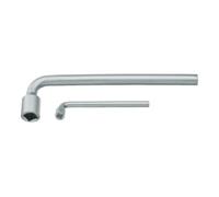Gedore Clé à pipe 25 V 8 6194770, 8 mm, carré, 150 mm, acier chromé