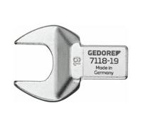 Gedore Clé à fourche d'insertion 7118-27 27 mm 14x18 mat chromé CV Quantité 1