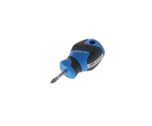 GEDORE Petit tournevis cruciforme PZ1, Mini tournevis court, Manche à 3 composants, Longueur 81 mm, Outil, 2161 PZ 1