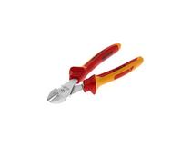 GEDORE Pince coupante diagonale VDE pour fils rigides (cordes de piano) Ø max. 1,4 à 2 mm, Isolée, Électricité, Longueur 200 mm, VDE 8316-200 H