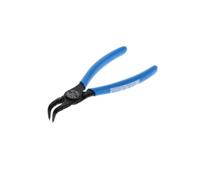 GEDORE Pince de montage pour circlips intérieurs, coudée à 90°, Diamètre de l’arbre : 8 à 13 mm, Ø des pointes : 0,9 mm, Acier, 8000 J 01