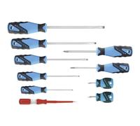 Gedore pour l'atelier Jeu de tournevis 10 pièces vis à fente, cruciforme