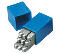 Gedore – Jeu de poinçons chiffres 2200-6 – 9 pièces, hauteur des caractères 6 mm