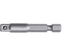 Gedore Adaptateur d'entraînement RED 3300150 1/4 4kt x 1/4 6 pans L.50 mm