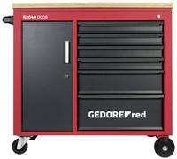 Gedore Red Espace de rangement Gedore MECHANIC+ avec étagère réglable, verrouillable séparément, 988 x 431 x 935 mm Quantité:1
