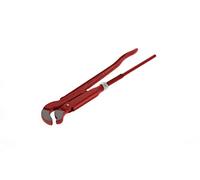 GEDORE red Clé serre-tubes coudée à 45°, Largeur 67 mm/2 pouce, suédoise, mâchoires en S, résistante, denture inversée, R27140020