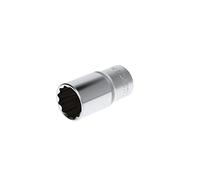 GEDORE Douille longue R61103014 – 1/2" (12,5 mm) 12 pans Ø30 mm, acier chromé