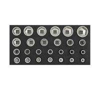 Gedore Red Gedore Jeu de clés à douille 1/2" 2/6 CT-module 26 pièces R22150009 Quantité:1