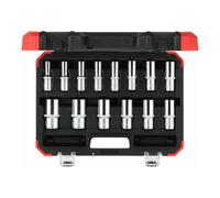 Gedore Red Gedore Jeu de clés à douille 1/2" 6 pans 10-32 mm 14 pièces R61003114 Quantité:1